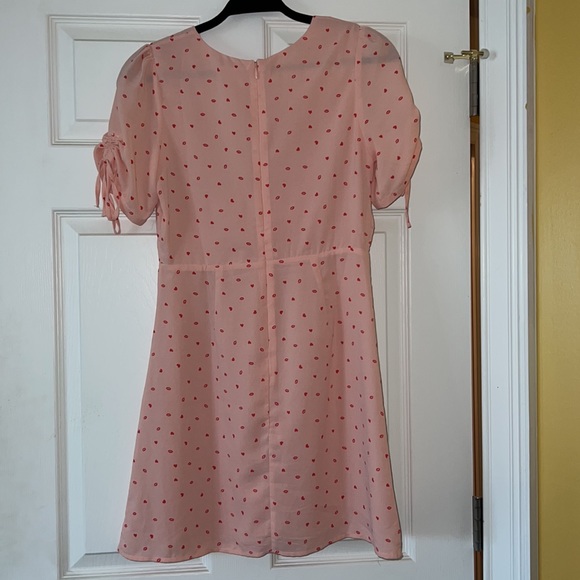 Hearts Mini Pink Dress LELIS Collection - Picture 2 of 3